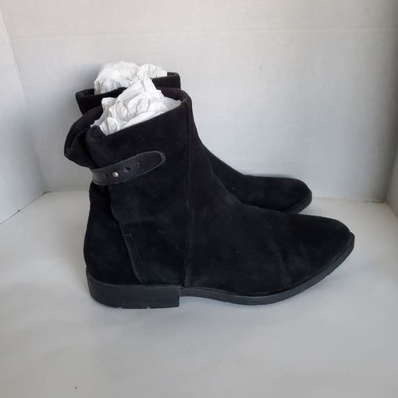 Cougar Women's Waterproof Suede Ankle Boots, Black, 9 - Picture 2 of 8